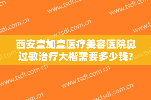 西安壹加壹医疗美容医院鼻过敏治疗大楷需要多少钱?怎么样?