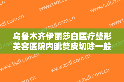 乌鲁木齐伊丽莎白医疗整形美容医院内眦赘皮切除一般多少钱?怎么样?