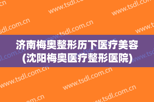 济南梅奥整形历下医疗美容(沈阳梅奥医疗整形医院)