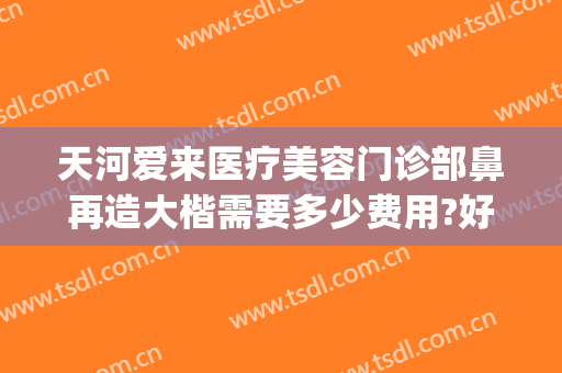 天河爱来医疗美容门诊部鼻再造大楷需要多少费用?好不好?(广州市天河区爱来医疗美容门诊部有限公司)