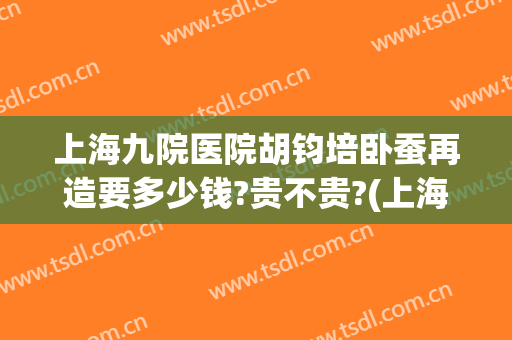 上海九院医院胡钧培卧蚕再造要多少钱?贵不贵?(上海九院做卧蚕的专家)