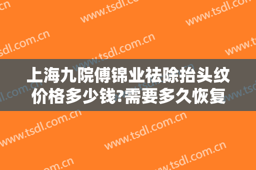 上海九院傅锦业祛除抬头纹价格多少钱?需要多久恢复?