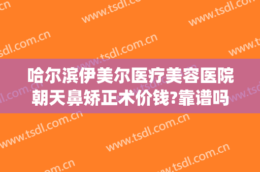 哈尔滨伊美尔医疗美容医院朝天鼻矫正术价钱?靠谱吗?(伊美尔做鼻子怎么样)