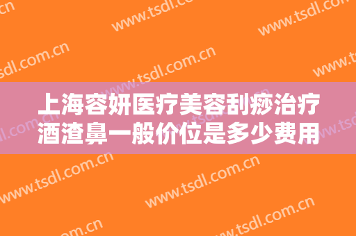 上海容妍医疗美容刮痧治疗酒渣鼻一般价位是多少费用?怎么样?
