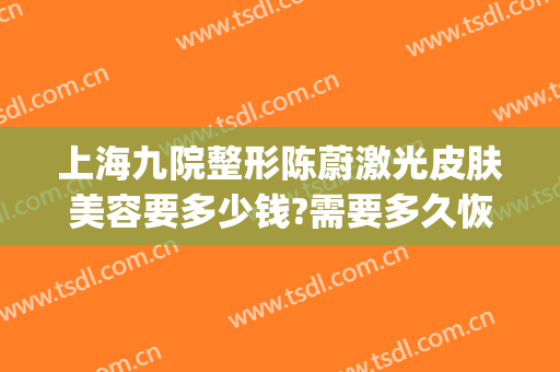 上海九院整形陈蔚激光皮肤美容要多少钱?需要多久恢复?(上海第九人民医院做光子嫩肤多少钱一次)