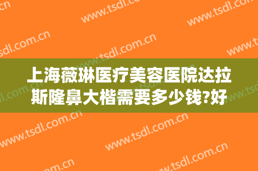 上海薇琳医疗美容医院达拉斯隆鼻大楷需要多少钱?好不好?(上海薇琳整形医院地址)