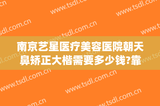 南京艺星医疗美容医院朝天鼻矫正大楷需要多少钱?靠谱吗?(南京艺星隆鼻怎么样)