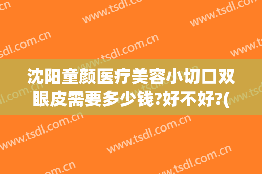 沈阳童颜医疗美容小切口双眼皮需要多少钱?好不好?(沈阳元氏整形医院做双眼皮价格)