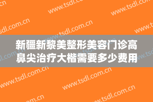 新疆新黎美整形美容门诊高鼻尖治疗大楷需要多少费用?有哪些优势?(新疆黎美整形美容医院)