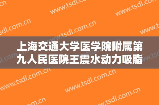 上海交通大学医学院附属第九人民医院王震水动力吸脂瘦腰腹价格表!好不好?