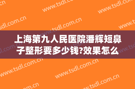 上海第九人民医院潘辉短鼻子整形要多少钱?效果怎么样?(上海第九整形美容医院哪个医生做鼻子有名?)
