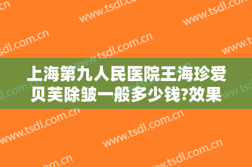 上海第九人民医院王海珍爱贝芙除皱一般多少钱?效果怎么样?
