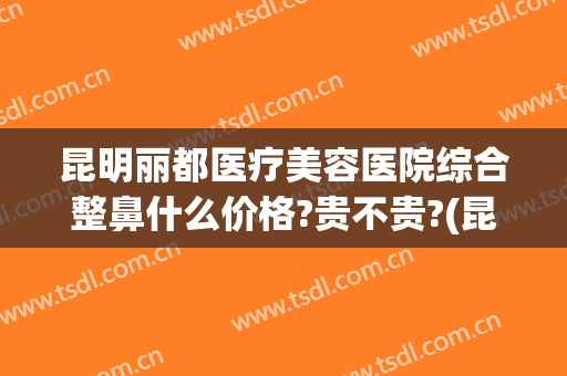 昆明丽都医疗美容医院综合整鼻什么价格?贵不贵?(昆明丽都整形医院是正规医院吗)
