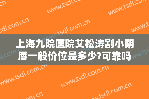上海九院医院艾松涛割小阴唇一般价位是多少?可靠吗?