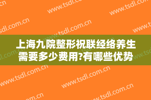 上海九院整形祝联经络养生需要多少费用?有哪些优势?