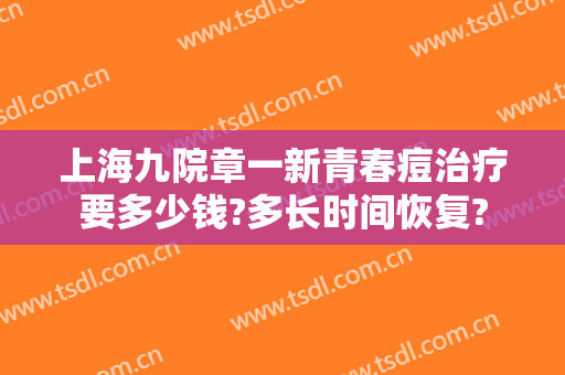 上海九院章一新青春痘治疗要多少钱?多长时间恢复?