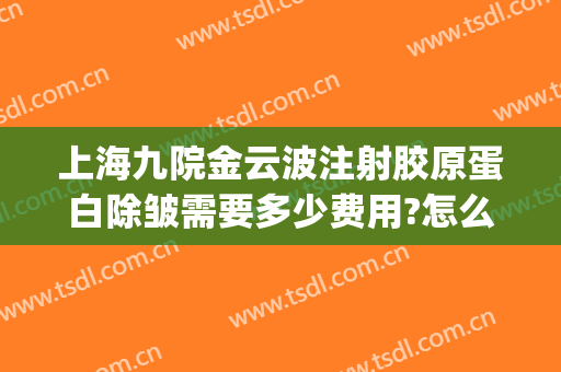 上海九院金云波注射胶原蛋白除皱需要多少费用?怎么样?(上海九院打除皱针多少钱)