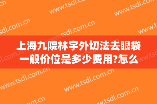 上海九院林宇外切法去眼袋一般价位是多少费用?怎么样?(上海九院切眼袋多少钱)