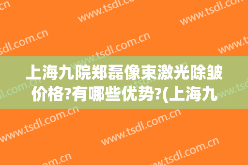 上海九院郑磊像束激光除皱价格?有哪些优势?(上海九院激光除皱效果怎样)
