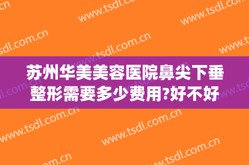 苏州华美美容医院鼻尖下垂整形需要多少费用?好不好?(苏州华美美容医院鼻尖下垂整形需要多少费用?好不好呢)