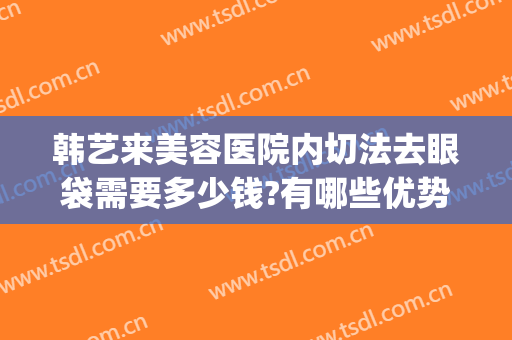 韩艺来美容医院内切法去眼袋需要多少钱?有哪些优势?(韩式眼部整形手术报价和费用)