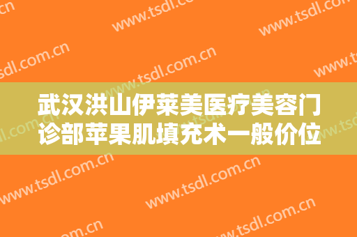 武汉洪山伊莱美医疗美容门诊部苹果肌填充术一般价位是多少钱?可靠吗?
