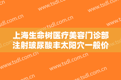 上海生命树医疗美容门诊部注射玻尿酸丰太阳穴一般价位是多少费用?靠谱吗?