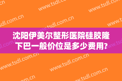 沈阳伊美尔整形医院硅胶隆下巴一般价位是多少费用?可靠吗?(沈阳做假体下巴哪家好)