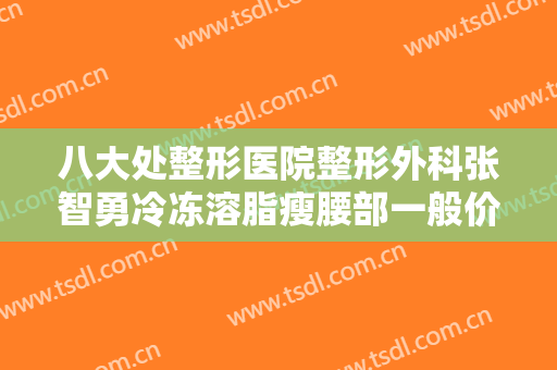 八大处整形医院整形外科张智勇冷冻溶脂瘦腰部一般价位是多少费用?靠谱吗?