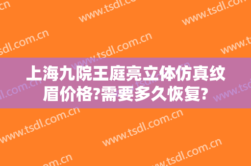 上海九院王庭亮立体仿真纹眉价格?需要多久恢复?