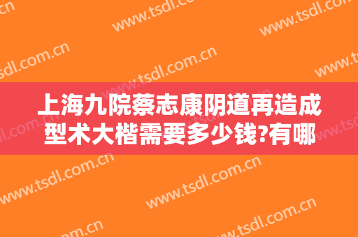 上海九院蔡志康阴道再造成型术大楷需要多少钱?有哪些优势?