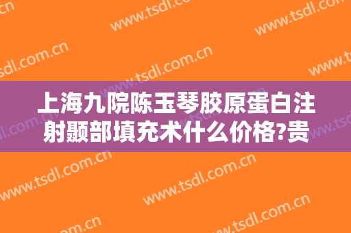 上海九院陈玉琴胶原蛋白注射颞部填充术什么价格?贵不贵?