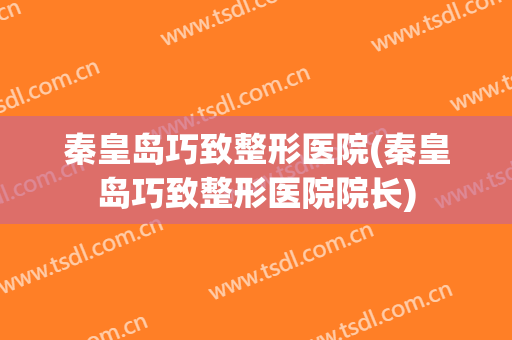 秦皇岛巧致整形医院(秦皇岛巧致整形医院院长)