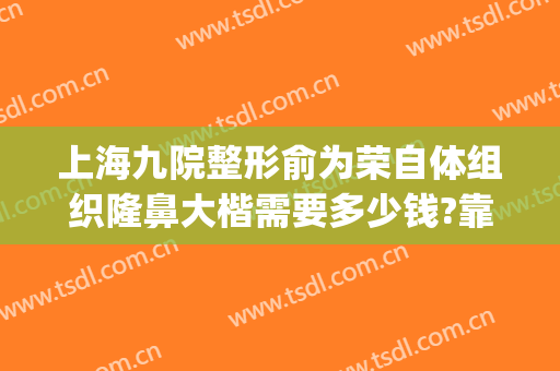 上海九院整形俞为荣自体组织隆鼻大楷需要多少钱?靠谱吗?(上海九院膨体隆鼻价格)
