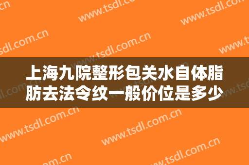 上海九院整形包关水自体脂肪去法令纹一般价位是多少?有哪些优势?
