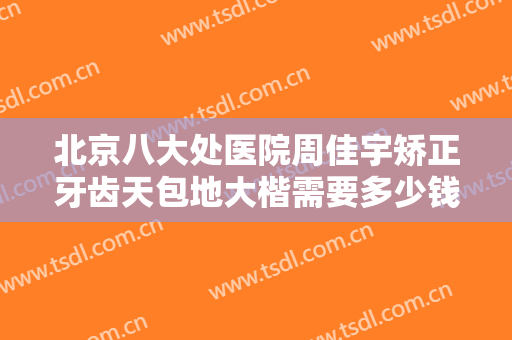 北京八大处医院周佳宇矫正牙齿天包地大楷需要多少钱?贵不贵?