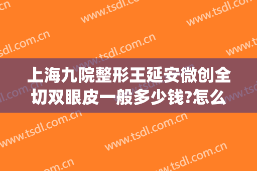 上海九院整形王延安微创全切双眼皮一般多少钱?怎么样?(上海整容医院九院双眼皮多少钱)
