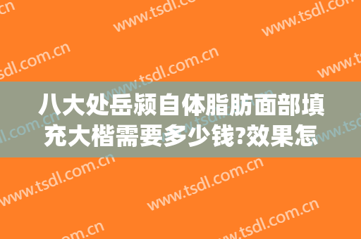 八大处岳颍自体脂肪面部填充大楷需要多少钱?效果怎么样?(八大处全脸脂肪填充多少钱)