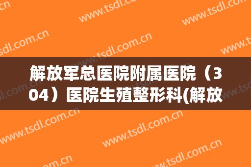 解放军总医院附属医院（304）医院生殖整形科(解放军304医院整形美容外科)